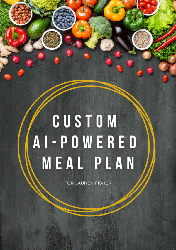 AI meal plan